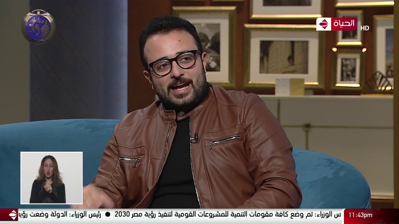 معاذ ياسين نجم السوشيال ميديا في حوار خاص مليئ بالفقرات الفنية في واحد من الناس