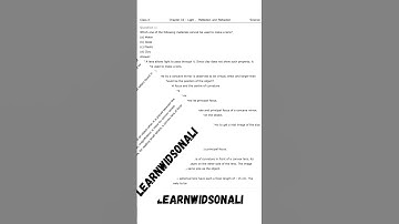 NCERT SOLUTIONS|CLASS10|LIGHT REFLECTION &REFRACTION |CBSE#jaipur #viral #science #trending #cbse