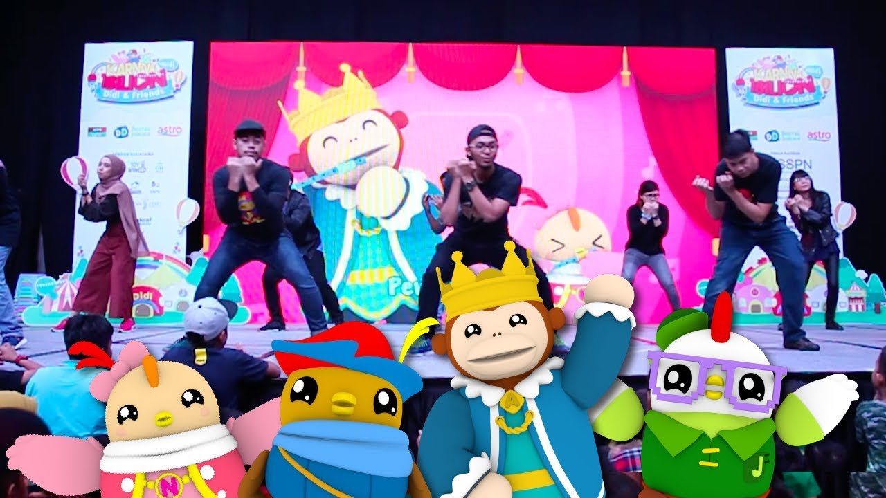 Didi & Friends | Tarian Raja Yang Gembira x Team Digital Durian