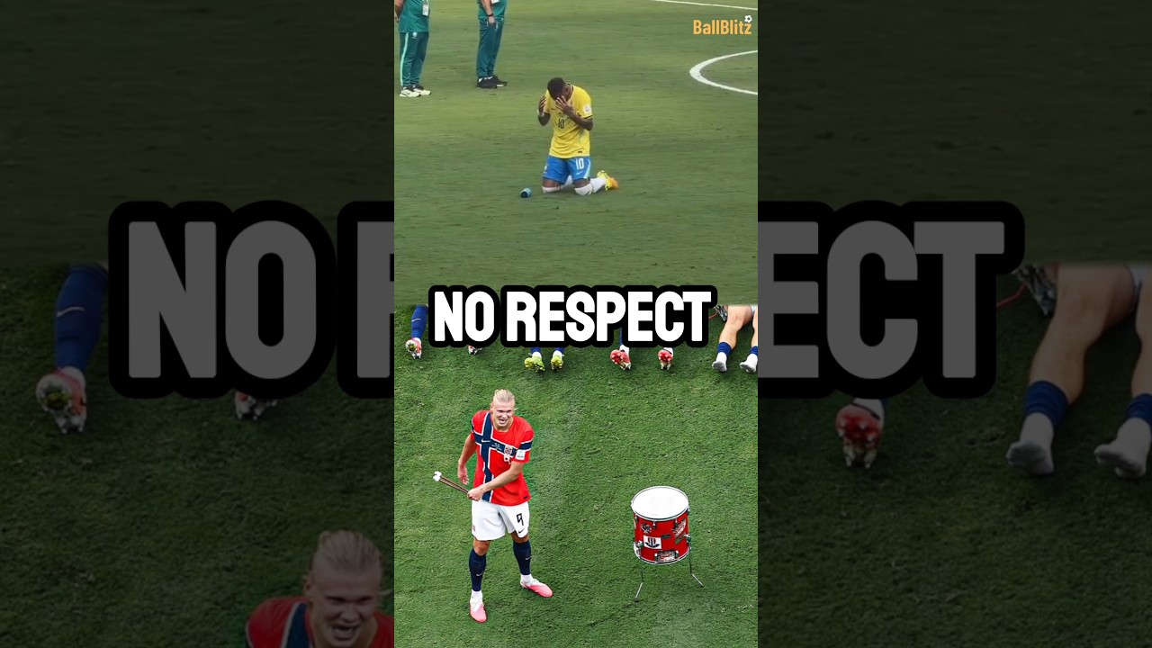 Haaland's bizarre post after knocking out Brazil!😭☠️
