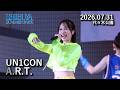 🎵A.R.T. - UN1CON (ユニコン) 2026.07.31 渋原FES @代々木公園野外ステージ