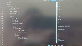 Yet another promotion Codeforces.   What is error in my code