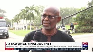 J.j Rawlings Final Journey - Am News On Joynews 26-1-21