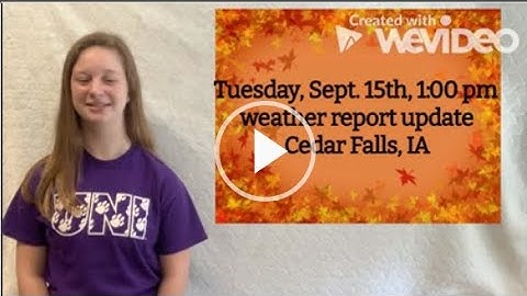 Example of Weather Report Project