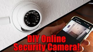 DIY Online Security Camera! (takes pictures when an intruder enters) || Home Assistant Guide