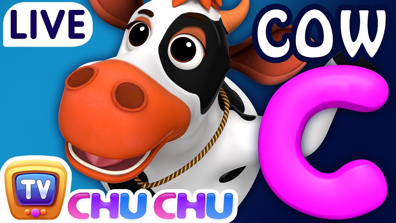 ChuChu TV Nursery Rhymes & Kids Songs Live Stream - ABC Phonics Song