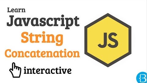 07 String concatenation explained - Javascript Beginner Exercises Tutorial Interactive