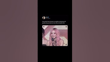 sometimes i forget that she’s japanese 😭