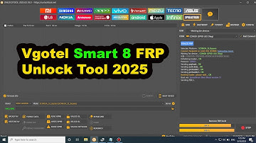 Vgotel Smart 8 FRP Unlock Tool 2025