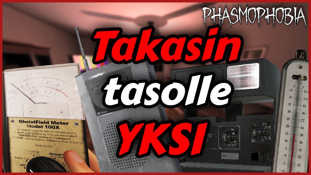 Takaisin tasolle 1! Osataanko käyttää enää Tier 1 esineitä? - Phasmophobia Suomi
