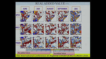 ICRC CORDEX 2016 - Parallel Session A1 Part 2