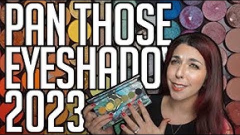 Pan Those Eyeshadows 2023 Introduction