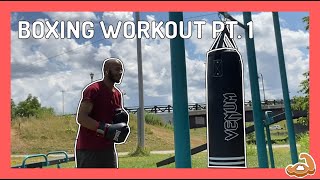 Lean Cloud Boxing Workout Part 1: Heavy Bag & Skip Rope