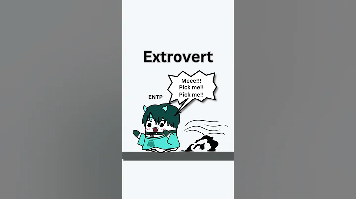 Introverts and extroverts in a childrens party #booapp #personalitytypes #16personalities #mbtitypes