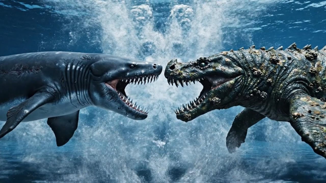 Heir of the Ocean Young Megalodon Challenges Ancient Depths