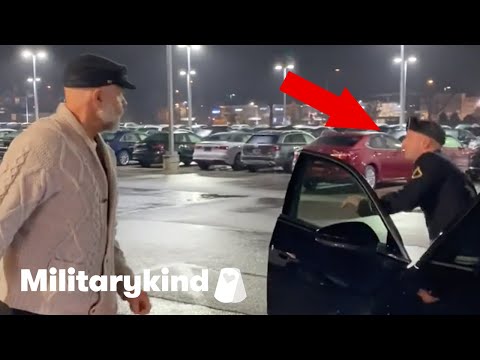 Couple's new car has unexpected bonus gift | Militarykind