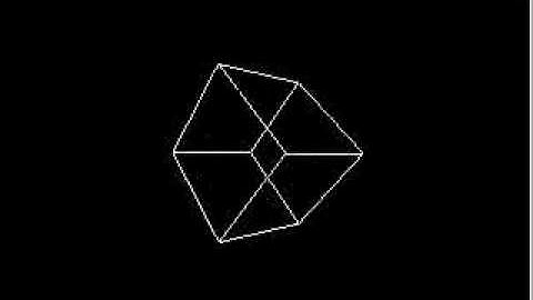 3D cube in MaRTE OS (step 1 - wireframe)