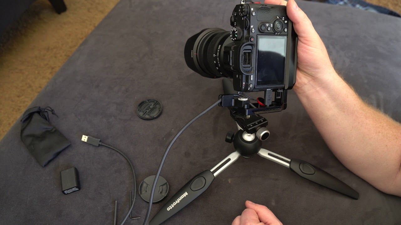 a7iii/a7riii using a cable clamp for tethering (small update) 2122  L-bracket - YouTube