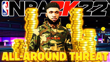 I took the BEST ALL AROUND BUILD to the COMP STAGE 1V1 COURT on NBA 2K22..