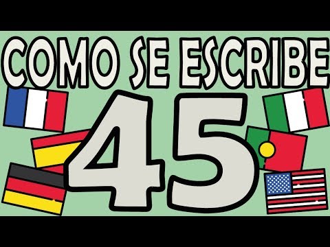 Video: ¿Cómo se escribe 45 como decimal?