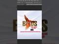 Learn professional photoshop text Effect quickly and easily!#shorts #youtubeshorts