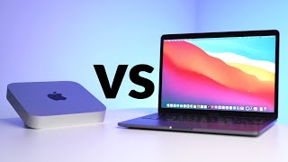 M1 MacBook Pro vs M1 Mac Mini - Which is MORE POWERFUL?