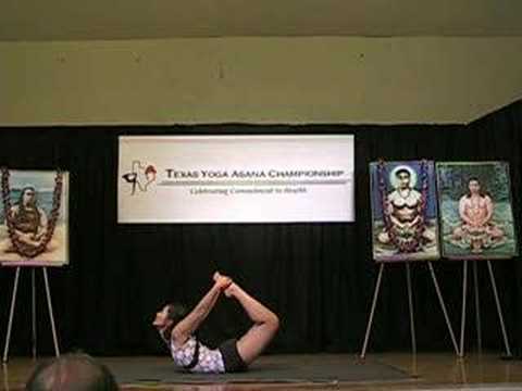 2007 -2008 Texas Yoga Asana Championship Carolyn C...