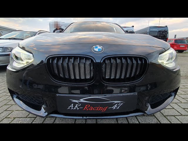 Upgrade Sportgrill Nieren für BMW 1er F20/F21 11-14 matt schwarz