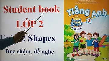Tiếng Anh 2 moi, i learn smart start, Unit 2, SHAPES, studentbook | Learn English with me