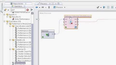 RapidMiner 5 Tutorial - Video 10 -Feature Selection 2