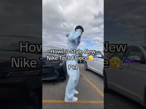 How to style new Nike Tech Fleece😮‍💨⬆️SUBSCRIBE FOR DAILY DRIPPY CONTENT💦#shorts