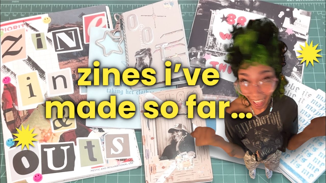ALL THE ZINES I MADE IN 2025 (SO FAR) ⋆˙⟡