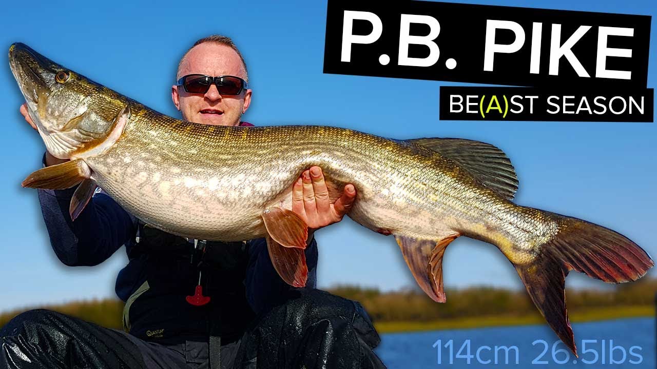 Big Pike Fishing Ireland Best Season & NEW PB! YouTube