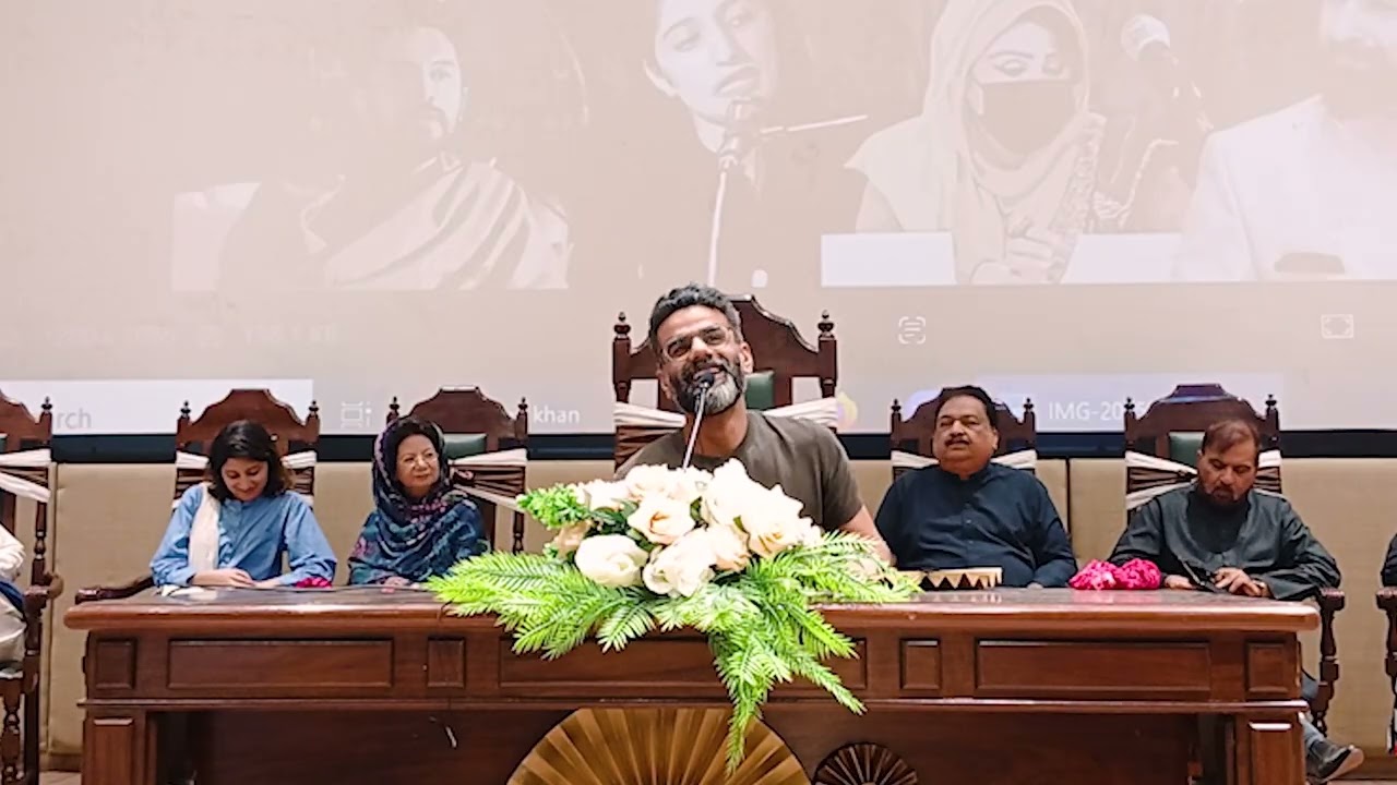 Umair Najmi | Biyad e Nasir Kazmi |  Annual Mushaira 2025 | King Edward Medical University