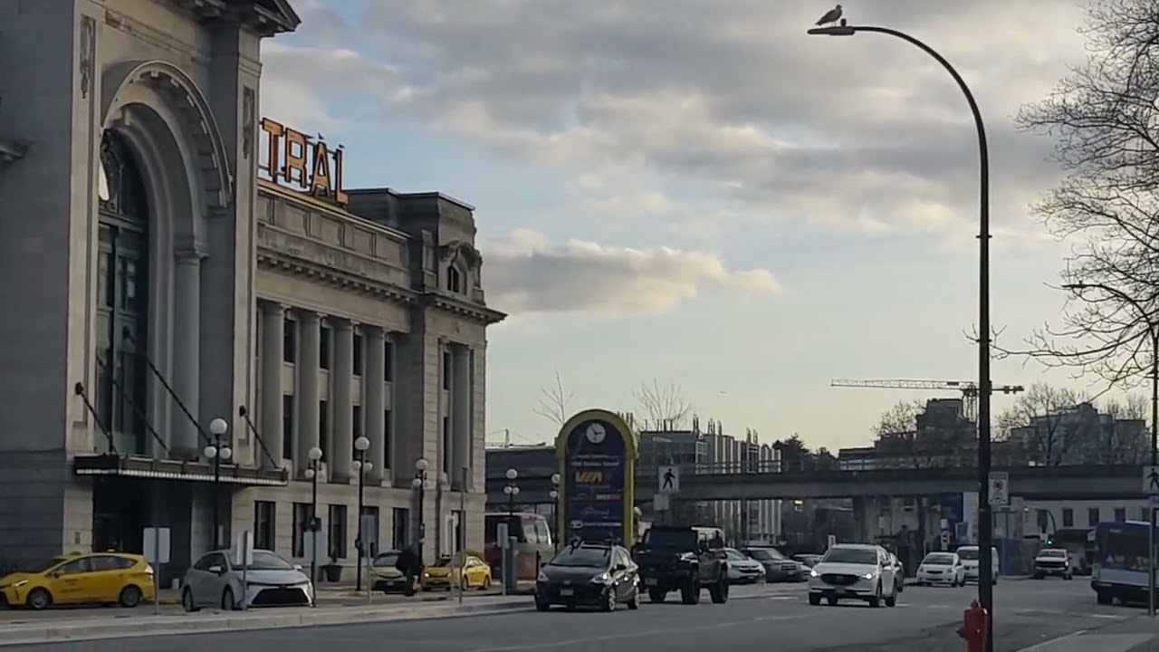 Pacific Central station of City Vancouver BC Canada 🇨🇦