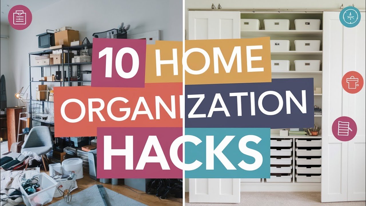Top 10 Home Organization Ideas You Need to Try Now!