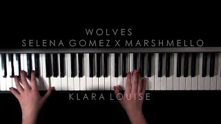 WOLVES | Selena Gomez X Marshmello Piano Cover chords