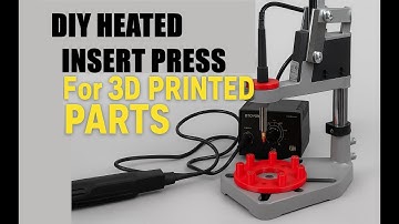 How to Make a Heated Insert Press for 3D Printed Parts
