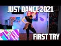 TRYING JUST DANCE 2021 for the FIRST TIME! 😱😂 (official Kpop choreo, Blinding Lights alt & Volar!)