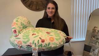 Momcozy Original Nursing Pillow and Positioner - Plus Size Feeding Pillow | Breastfeeding, Bottle Fe