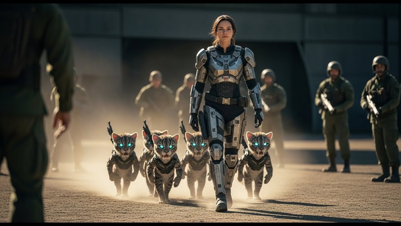 She Said “Stay Close” — The Cubs Formed a Military Formation Behind Her