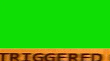 Mp4 triggered green screen