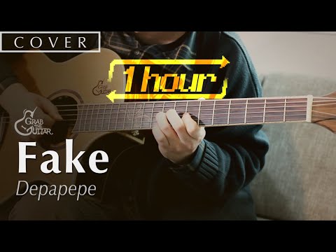 Fake - Depapepe 데파페페 /1hour 🔂 1시간 반복재생 [<strong>Acoustic</strong> Guitar Cover <strong>l</strong> 통기타 커버]