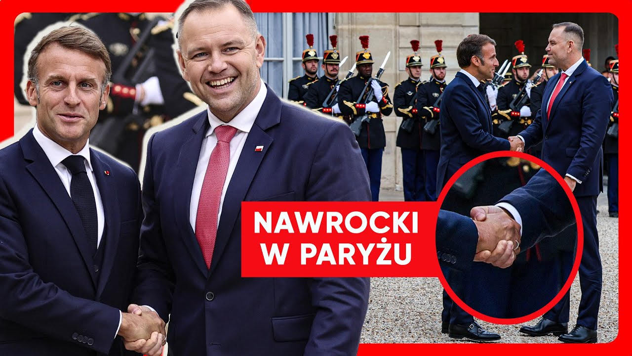 Tak powitał go Macron. Internauci zwrócili uwagę na jedną rzecz