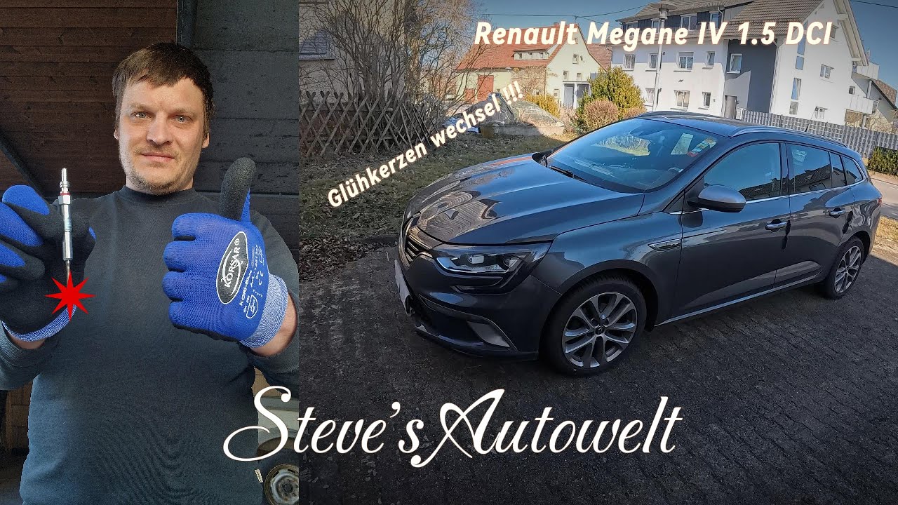 Renault Megane IV 1.5 DCI Glühkerzenwechsel. Wird eine Glühkerze abreißen?