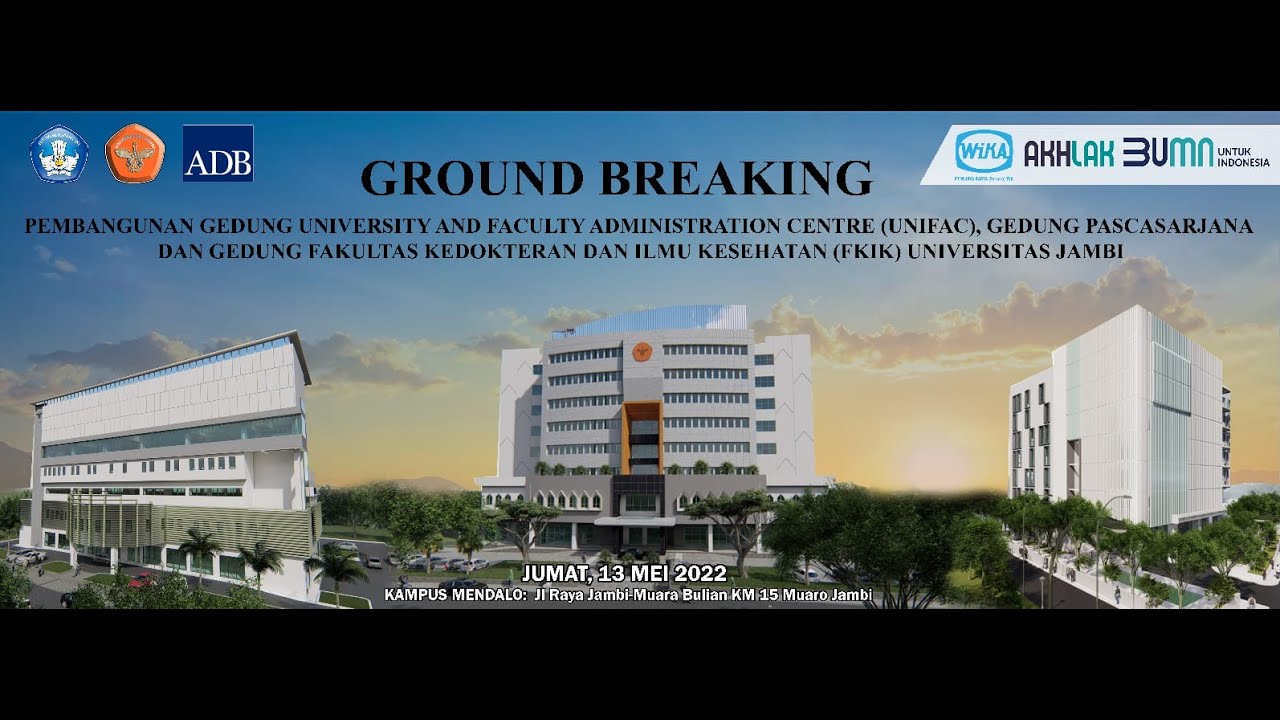 MASTER PLAN PEMBANGUNAN GEDUNG UNIVERSITAS JAMBI