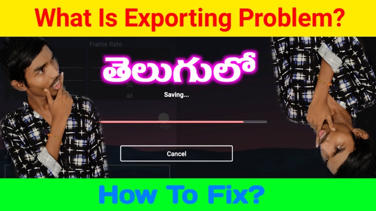 Kinemaster Export Problem 2022 In Telugu - EDIT SHIVA Gaming