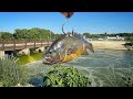 What&#39;s Living Beneath This UNEXPLORED POWER SPILLWAY?!? (Live Bait Got ENGULFED)