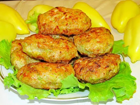 Нежные, пышные, ароматные котлетки с КАБАЧКАМИ. Потрясающие новые нотки вкуса!