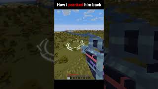 The prank went too far 💀💀💀 #minecraft